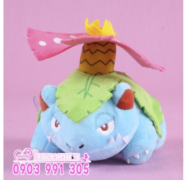 GẤU BÔNG POKEMON ẾCH LÁ CÂY MEGA VENUSAUR MEGA FUSHIGIBANA 20CM