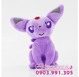 GẤU BÔNG POKEMON GO EEVEE ESPEON EIFIE HỆ TÂM LINH MÀU TÍM 20CM