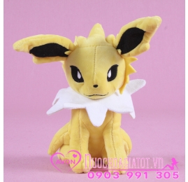 GẤU BÔNG POKEMON GO EEVEE JOLTEON THUNDERS HỆ ĐIỆN MÀU VÀNG 30CM