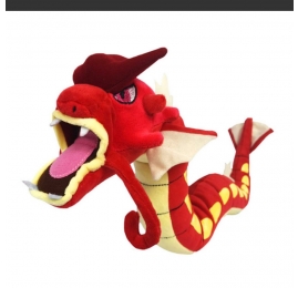 GẤU BÔNG POKEMON RỒNG NƯỚC MEGA GYARADOS HUYỀN THOẠI MÀU ĐỎ CÓ KHỚP TẠO HÌNH 60CM