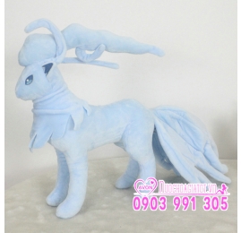 GẤU BÔNG POKEMON CÁO 9 ĐUÔI HỆ BĂNG NINETALES KYUKON ALOLA FORM MÀU XANH DƯƠNG 25CM