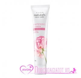 SỮA RỬA MẶT TRẮNG SÁNG DA AVON HƯƠNG HOA HỒNG NGỌC TRAI 100G MALAYSIA